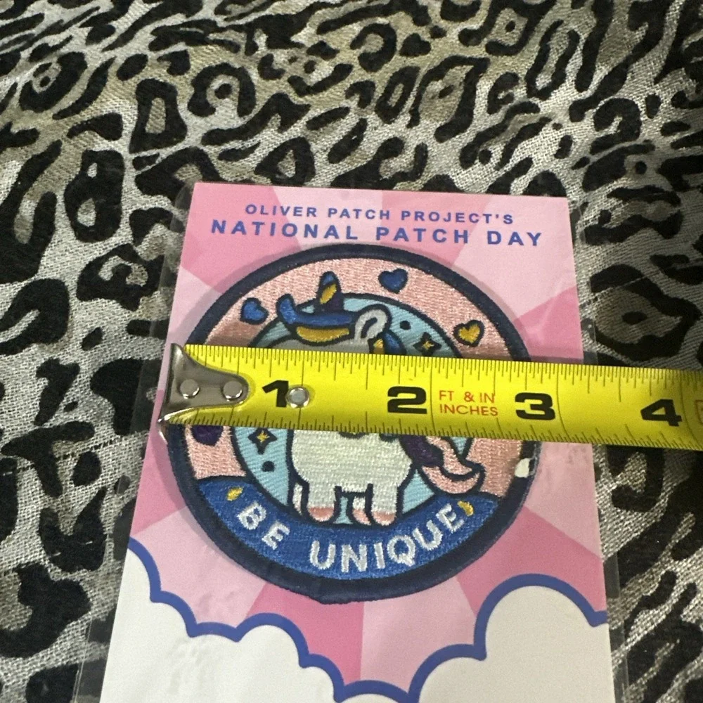 National Patch Day!  Be Unique, Oliver Patch Projects! NEW!